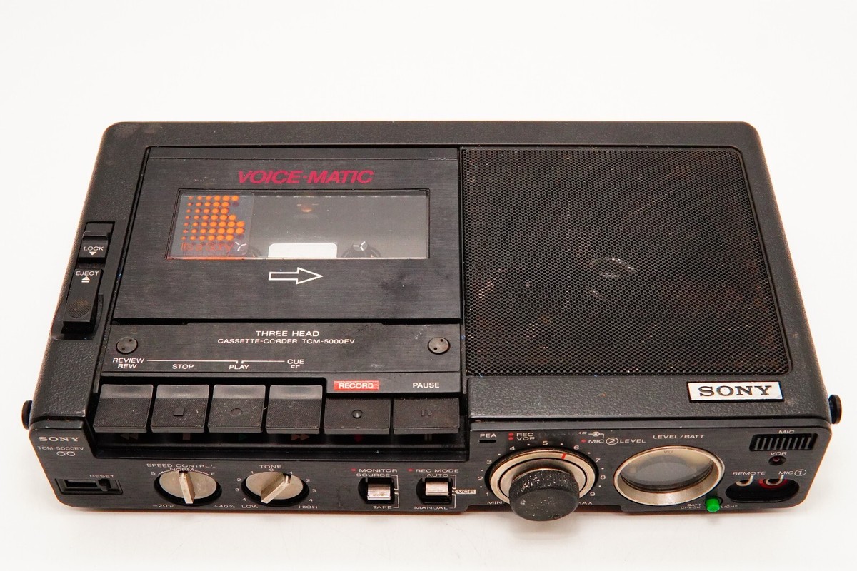 ソニー カセットプレイヤー TCM-5000 ソニー カセットプレイヤー TCM-5000 ソニー カセットプレーヤー sony