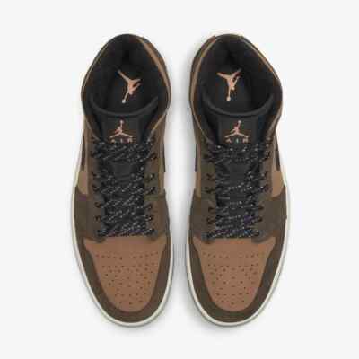 Nike Air Jordan 1 Mid SE Dark Chocolate DC7294-200 Men's Size | eBay