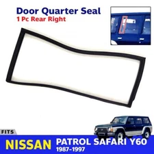 Rear Door Quarter Rubber Seal Right Fits Nissan Patrol Safari Y60 1987-97