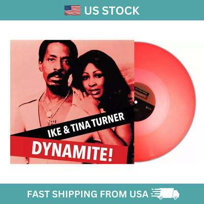Ike & Tina Turner   Dynamite! 12'' LP Orange Colored Vinyl Record - NEW