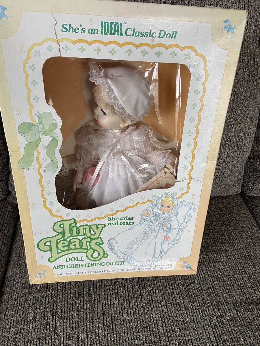 IDEAL Brand Classic Doll TINY TEARS Doll in Original Box