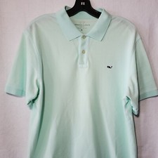 Vineyard Vines Polo Shirt Men  s Medium Classic Green Short Sleeve