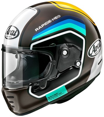 Arai RAPIDE-NEO NUMBER Brown Size:L(59-60cm) New Full Face Helmet 