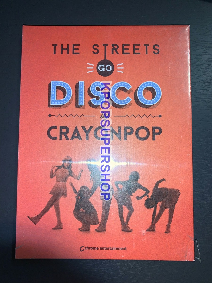 Crayon Pop Mini Album The Streets Go Disco CD Photobook New Sealed