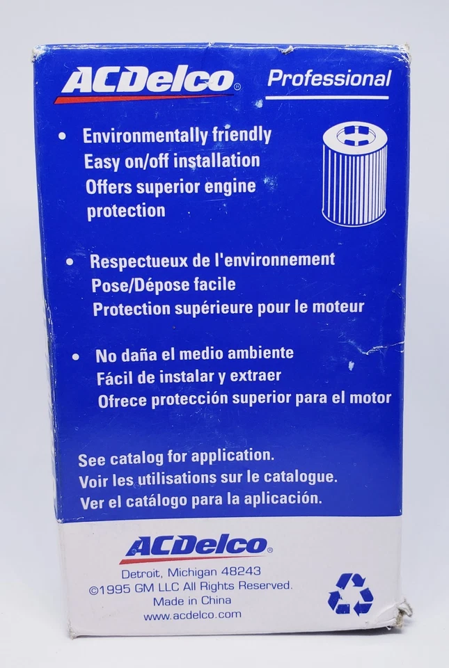 Filtro de aceite de motor ACDELCO PRO PF618G Foto 3 de 4