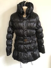 Philosophy Blues Original Black Down Belted Puffer Jacket - Eur 42 - Uk 14