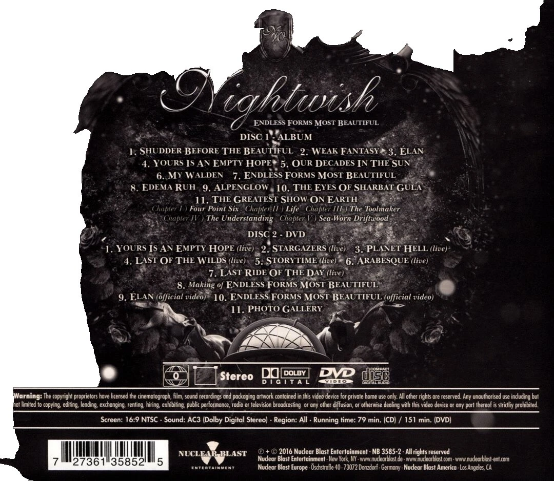 CD de Música de Nightwish
