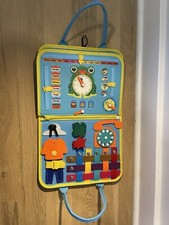 Brand New Busy Board Sensorial Material For Babies And Kids - Montessori