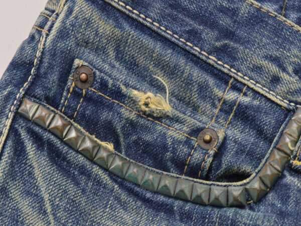 HYSTERIC GLAMOUR RMS Slim Denim Pants/Jeans 32 Size Blue Men HYSTERIC GLAMOUR RMS Slim Denim Pants/Jeans 32 Size Blue Men
