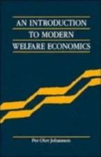 An Introduction to Modern Welfare Economics by Johansson, Per-Olov