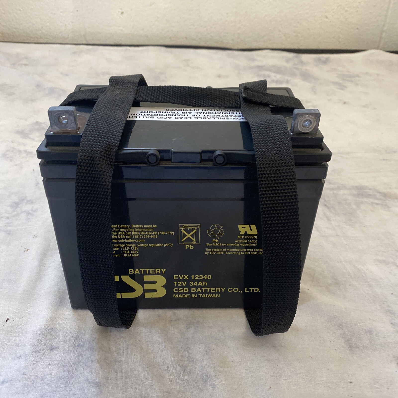 CSB EVX 12340 12V 34Ah Battery | eBay
