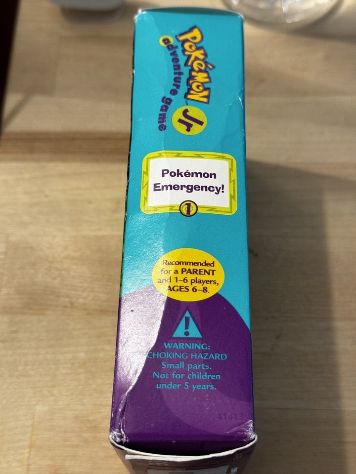 POKEMON JR. Adventure Game - Pokemon Emergency! 26 Large POKEMON Power ...