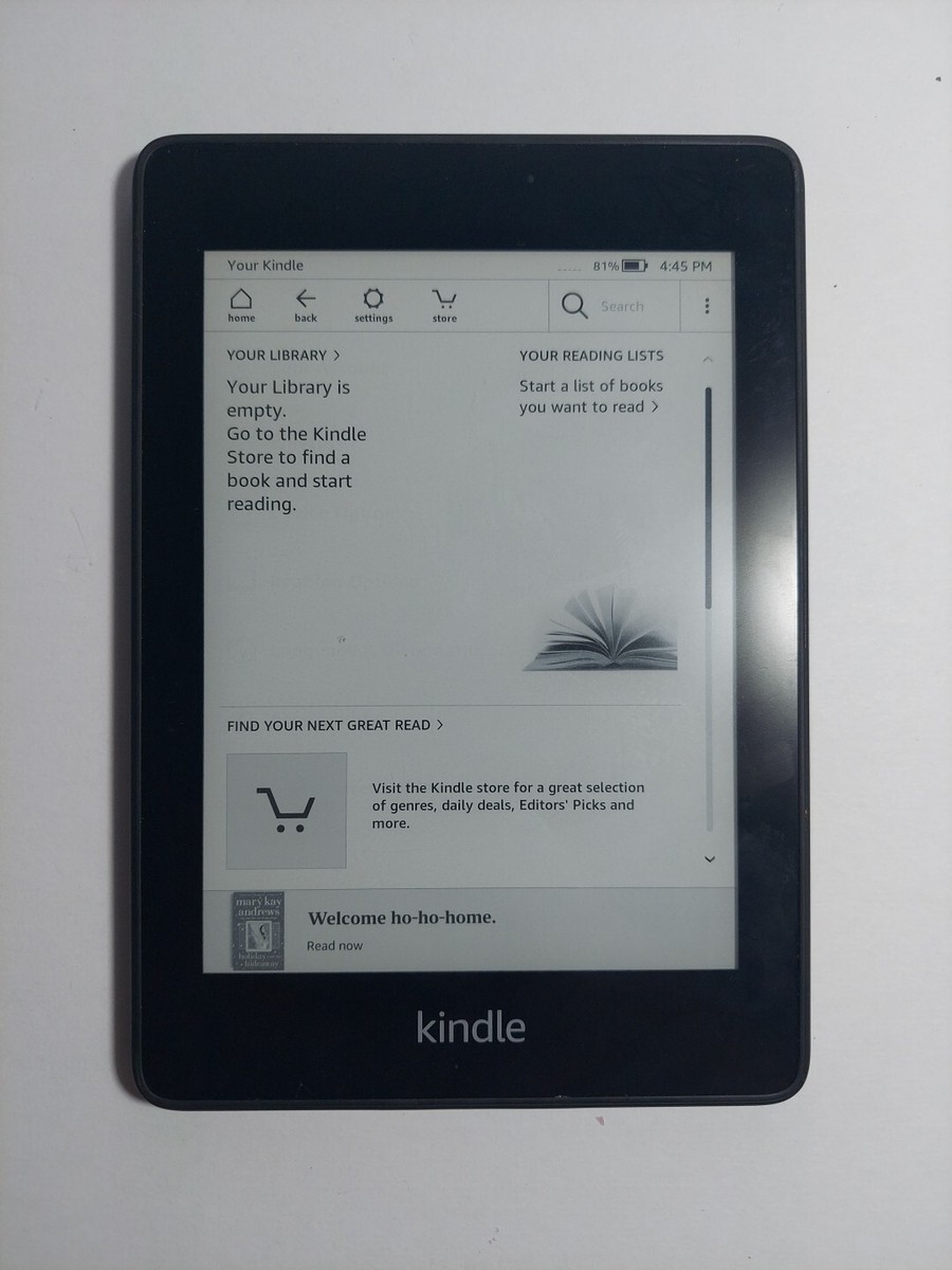 Amazon Kindle Paperwhite 10th Generation PQ94WIF WiFi Black