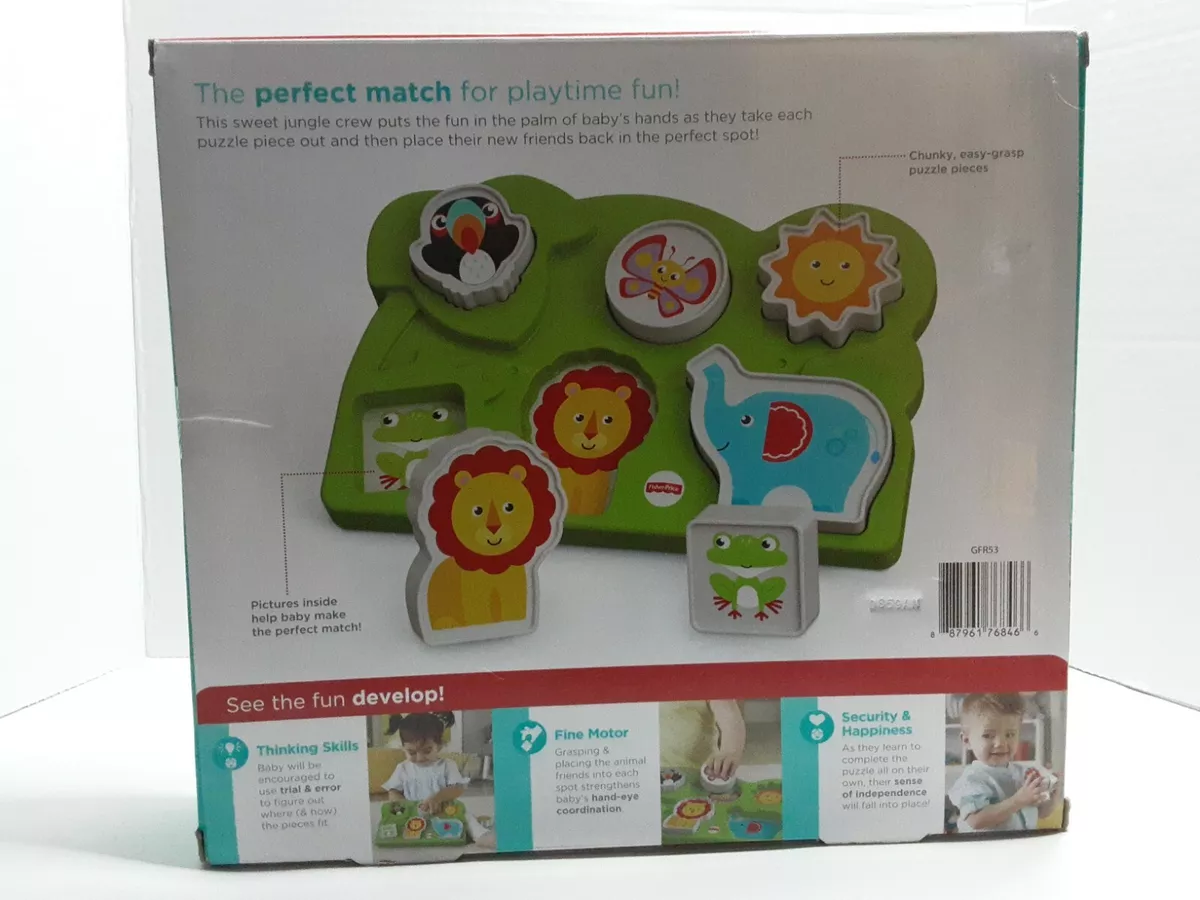 Fisher price hotsell jungle animal puzzle