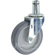 CAFETERIA TABLE CASTER - 4" Caster Compatible with Sico Bench Cafeteria Tables