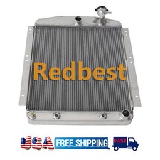 3 Row Aluminum Radiator For 1948-1954 Chevrolet Gmc Truck 3100 3600 3800 3900 V8