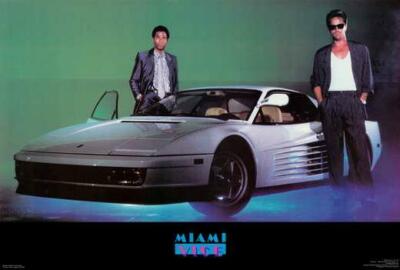 MIAMI VICE (TV) Movie POSTER 27 x 40 Don Johnson, Philip Michael Thomas, C