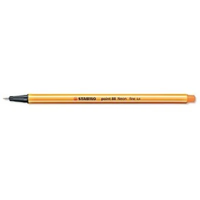[Ref:88/054] STABILO Stylo-Feutre POINT 88 Pointe Fine 0,4 mm Orange FLUO