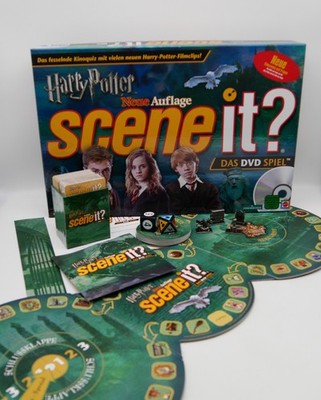 Scene it? Harry Potter Neue Auflage Brettpiel Familienspiel Mattel vollständig