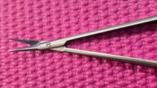 V Mueller CH8689 Vascular Excision Scissors, 45 Degree Angled (M-239)