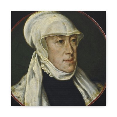 anonymous - Maria van Hongarije (1505-58) - Canvas Wall Art