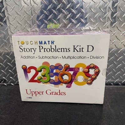Touch Math Touchmath Story Problems Kit D Upper Grades New Sealed TM992
