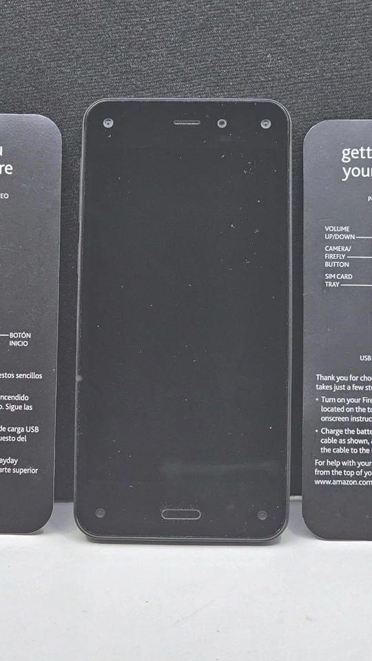 Teléfono Amazon Fire 32 GB Negro Nuevo Caja Abierta AT&T Foto 4 de 4
