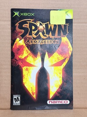 Spawn Armageddon Microsoft Xbox  Game Manual Booklet Only No Game