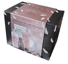      5 Pc Olivia Grace Vanilla Almond Body Care Set w/ Massager Gift Set NIB