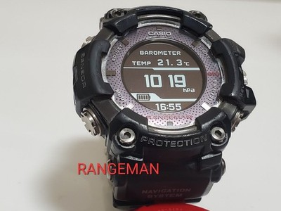 Casio G-Shock GPR-B1000-1JR Rangeman GPS Solar-Assisted Mens Watch