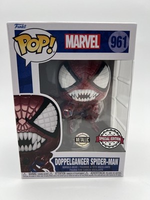 Funko Pop Marvel Doppelganger Spider-Man #961 Special Edition Metallic