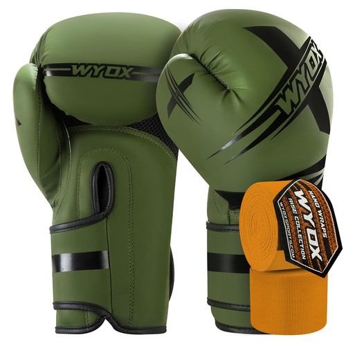 Training Boxing Glove &Boxing Hand Wraps Bundle for Kickboxing,Muay Thai,Support - Picture 52 of 111