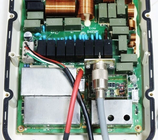 ICOM HF+ 50MHz Automatic Antenna Tuner AH-4 AH4 Workig Tested w/Box Good - Bild 4 von 4