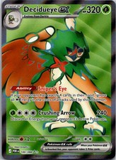 Decidueye ex 100/088 Holo Ultra Rare Perfect Order Pokemon Near Mint