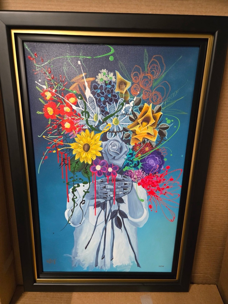 Kre8 “Bouquet Of Kre8tion 2” 2023, Giclee 103/200 New In Box | eBay