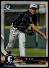 2018 Bowman Draft #BDC-41 Alex Faedo Chrome Refractors