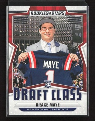 2024 Panini Rookies & Stars Draft Class #DC-DME Drake Maye New England Patriots