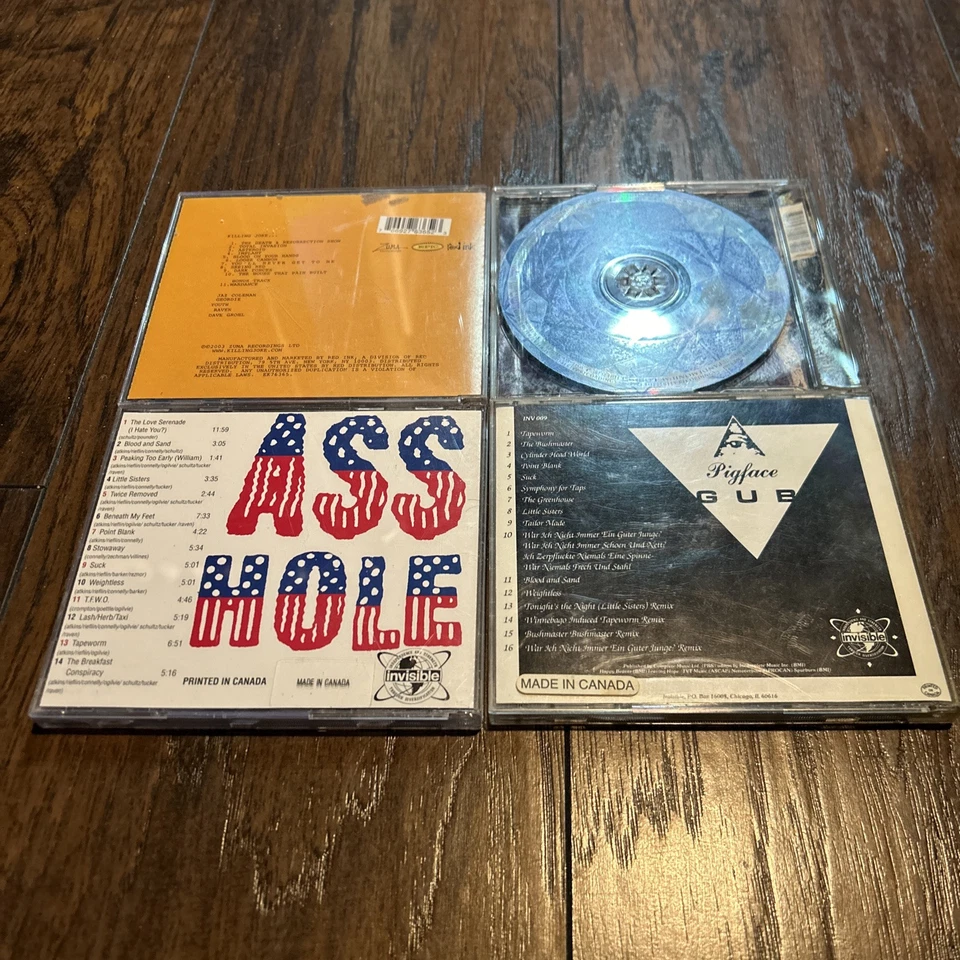 Killing Joke 4 CD Lot Post Punk Industrial Rock Ministry Pigface Foto 2 de 2