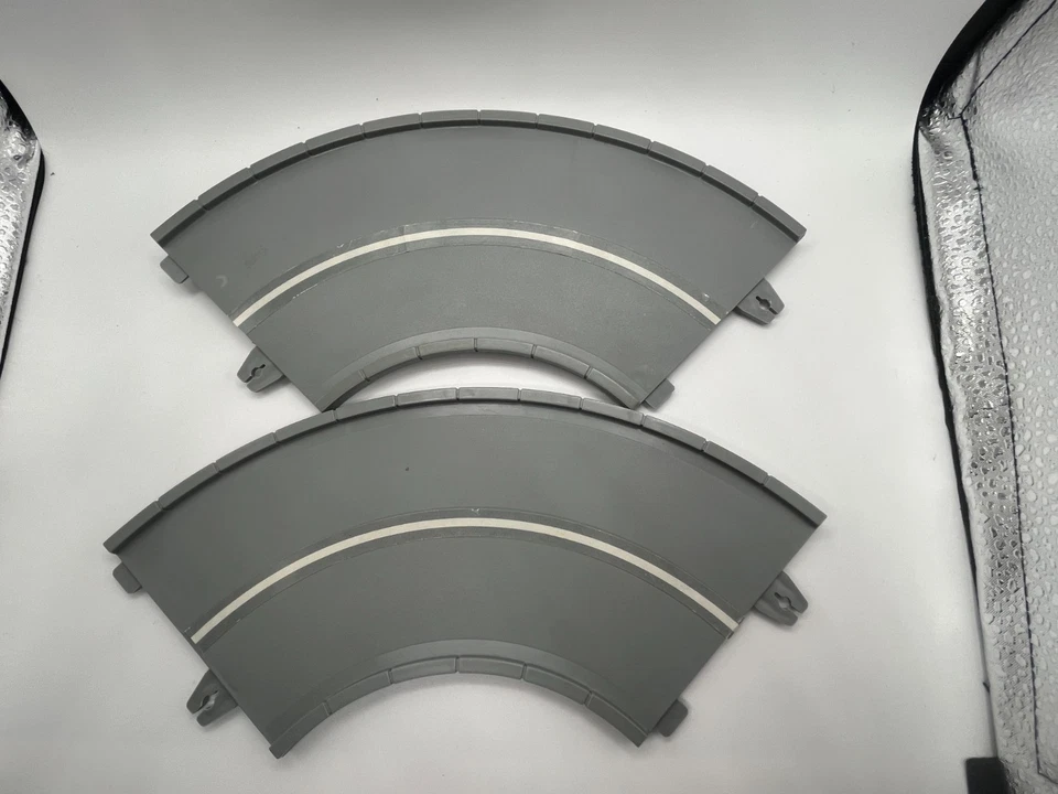 Hot Wheels Auto City Garage 1995 piezas 1/4 pista curva (lote de 4) Foto 4 de 4