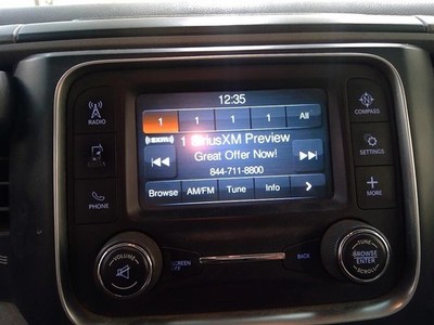 Audio Equipment Radio Receiver Opt RA2 Sirius Fits 15 DODGE 1500 PICKUP 6950931
