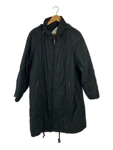 BURBERRYS altro cappotto imbottito poliestere nero anni 90