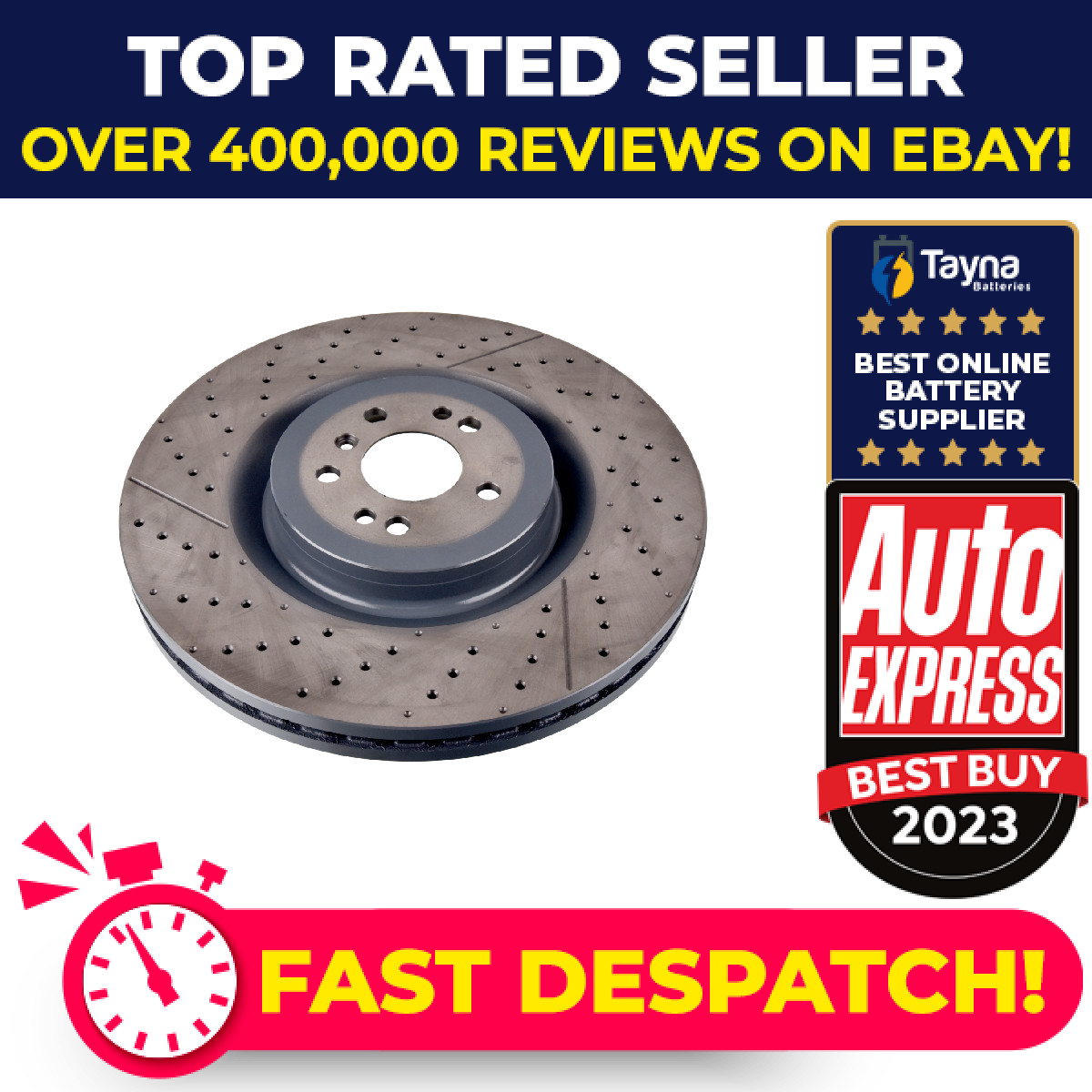 Brake Disc Single Vented fits MERCEDES GLE63 AMG C292, W166 5.5 Front 15 to 19