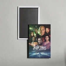 Star Trek The Next Generation Mini TV Show Poster Fridge Locker Magnet