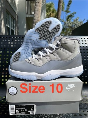 Nike Air Jordan 11 Retro Men s Size 10 Cool Grey 2021 Basketball CT8012-005