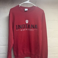 Champion Indiana University IU Crewneck Sweatshirt Small NCAA College Pullover