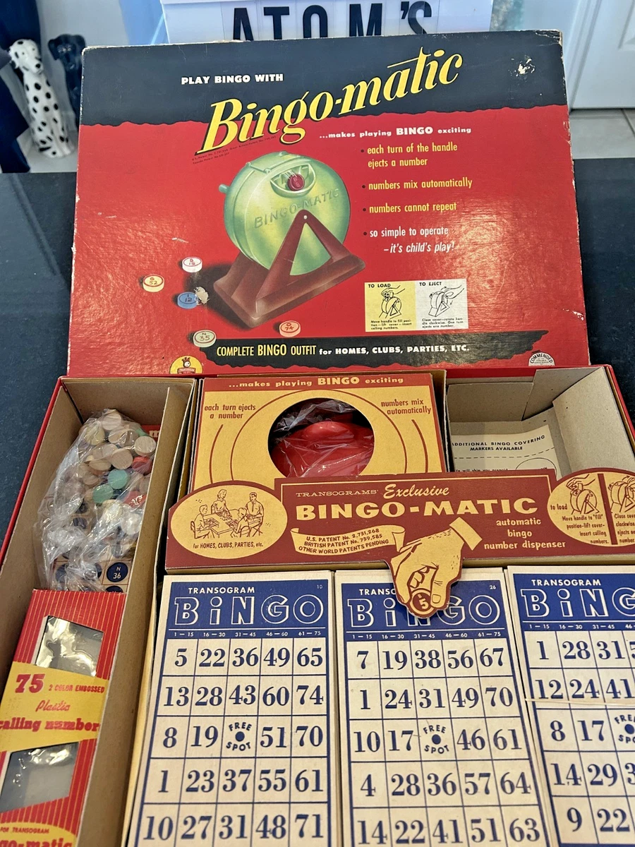 Family Game 1950 Vintage Manufacture Board & Traditional Games for