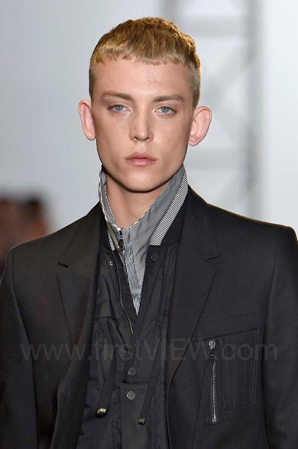 $1295 Designer Rare DIESEL BLACK GOLD Men Runway Black Double Breasted Blazer 50 image 3