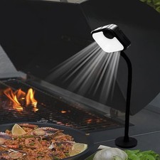 BBQ Grill Lights for Outdoor Grill, Magnetic Grill Lights Rechargeable Black
