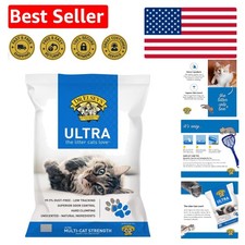 Ultra Unscented Cat Litter 18 lb - Ideal for Allergy Sufferers  Clean Homes