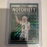 2025 Panini Mosaic Prizm Notoriety Drake Maye #3 New England Patriots